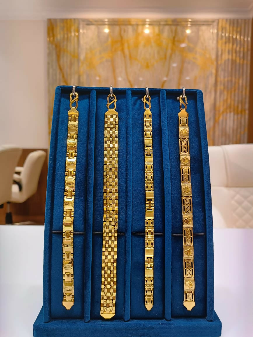 Handmade Gents Bracelets Sarafa Bazar India