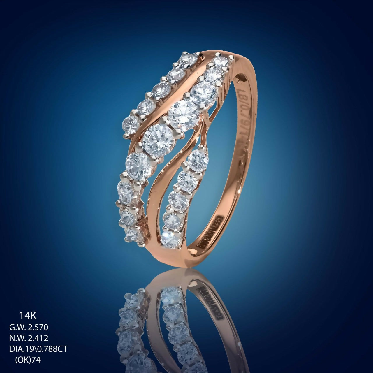 Diamond Ladies Ring 3