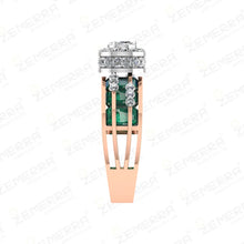 Unique 14K Gold Diamond Rings – Handmade Sarafa Bazar India