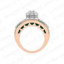 Unique 14K Gold Diamond Rings – Handmade Sarafa Bazar India