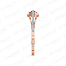 Unique 14K Rose Gold Diamond Bracelets With Kite Stone Sarafa Bazar India