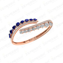 Unique 14K Rose Gold Diamond Pendant Full set Design Sarafa Bazar India