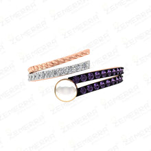 Unique 14K Rose Gold Diamond Wrap Ring With Pearl Sarafa Bazar India