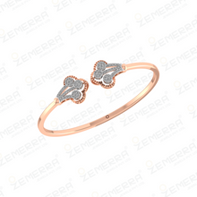 14K Rose Gold Bracelets New Design Sarafa Bazar India