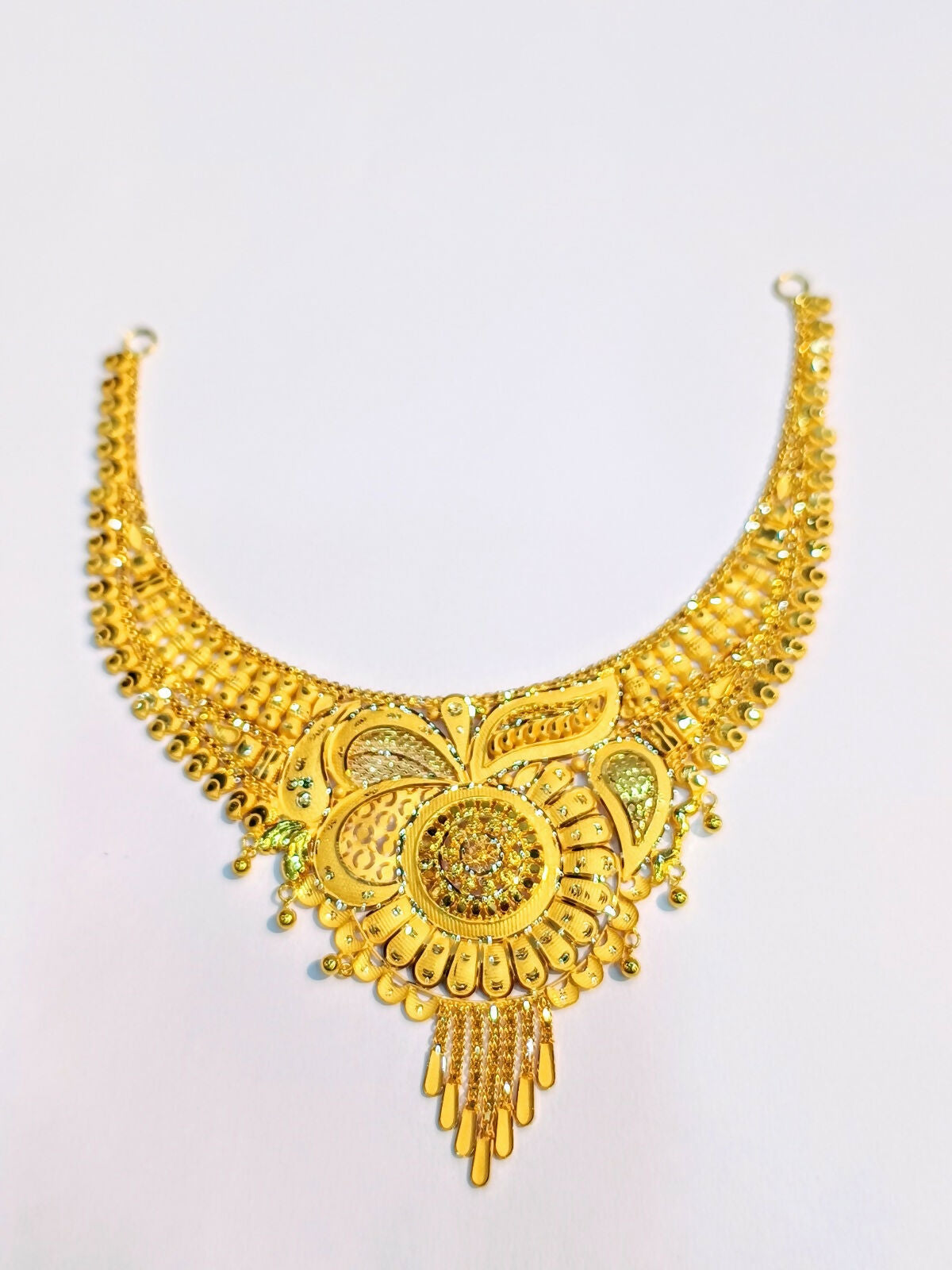 Gold Necklace Sarafa Bazar India