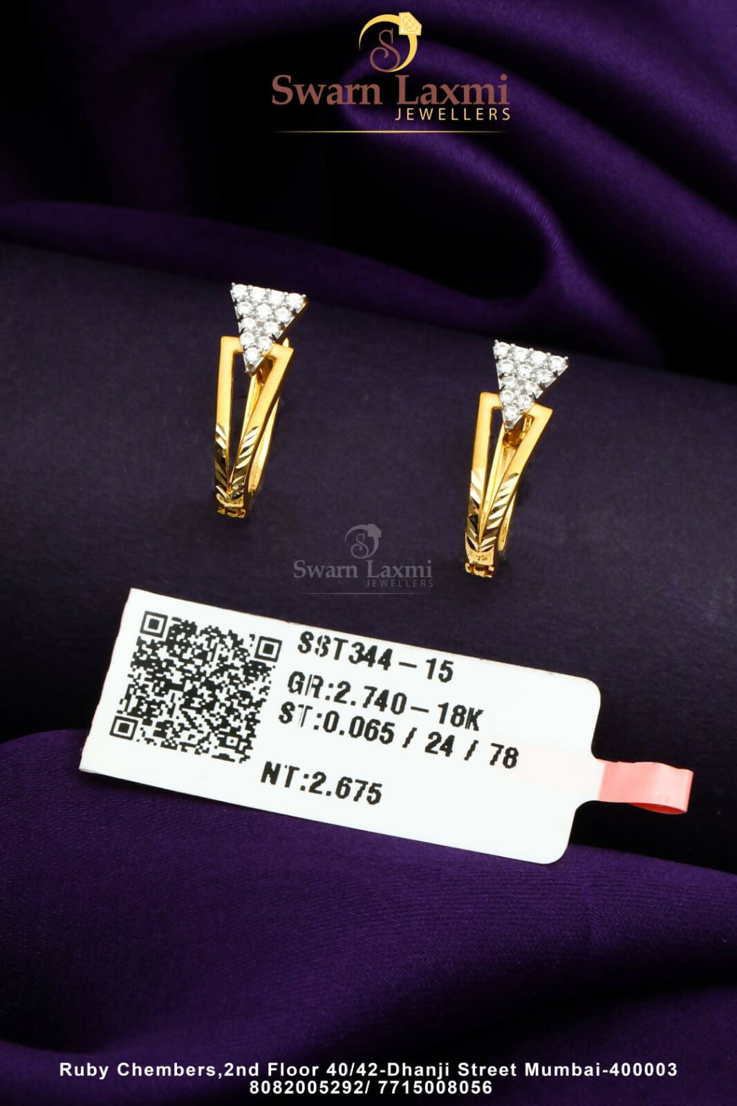 18kt Emerald Bali Sarafa Bazar India