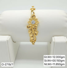 Ovel Bracelet-12gm-2719/7 Sarafa Bazar India