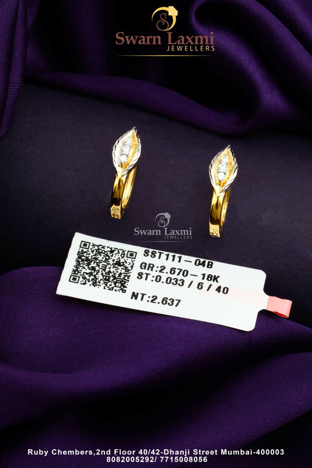 18kt Emerald Bali Sarafa Bazar India