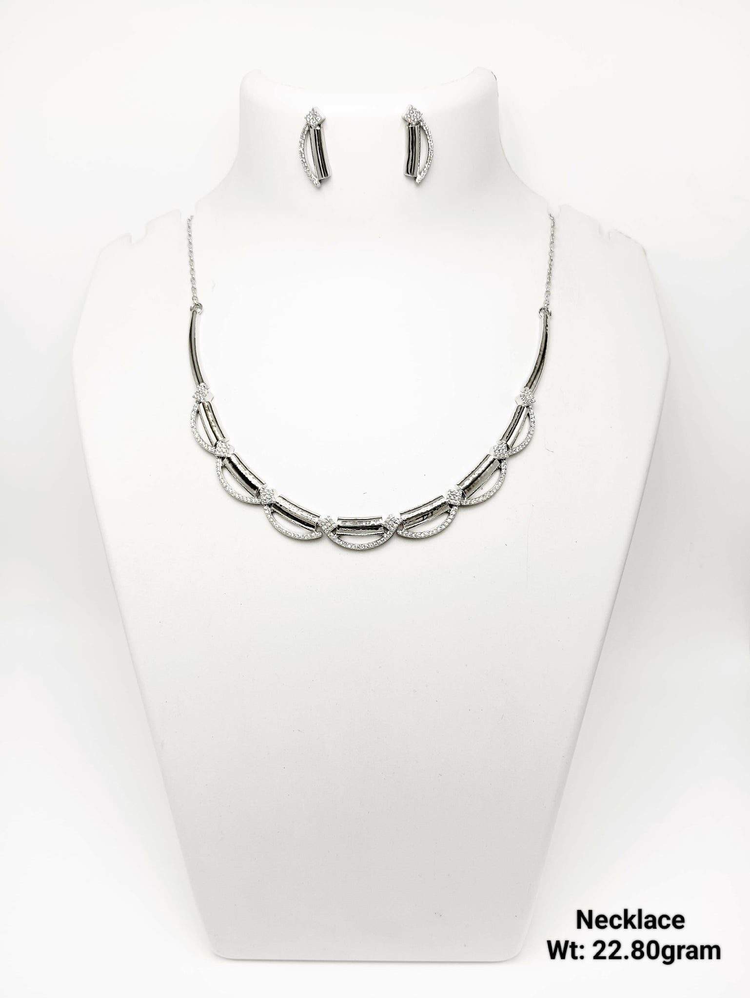 925 Silver Necklace Sarafa Bazar India