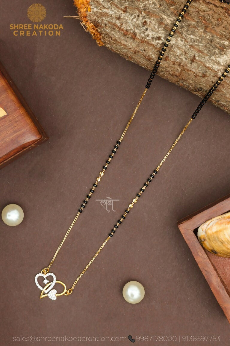 CZ Mangalsutra Sarafa Bazar India