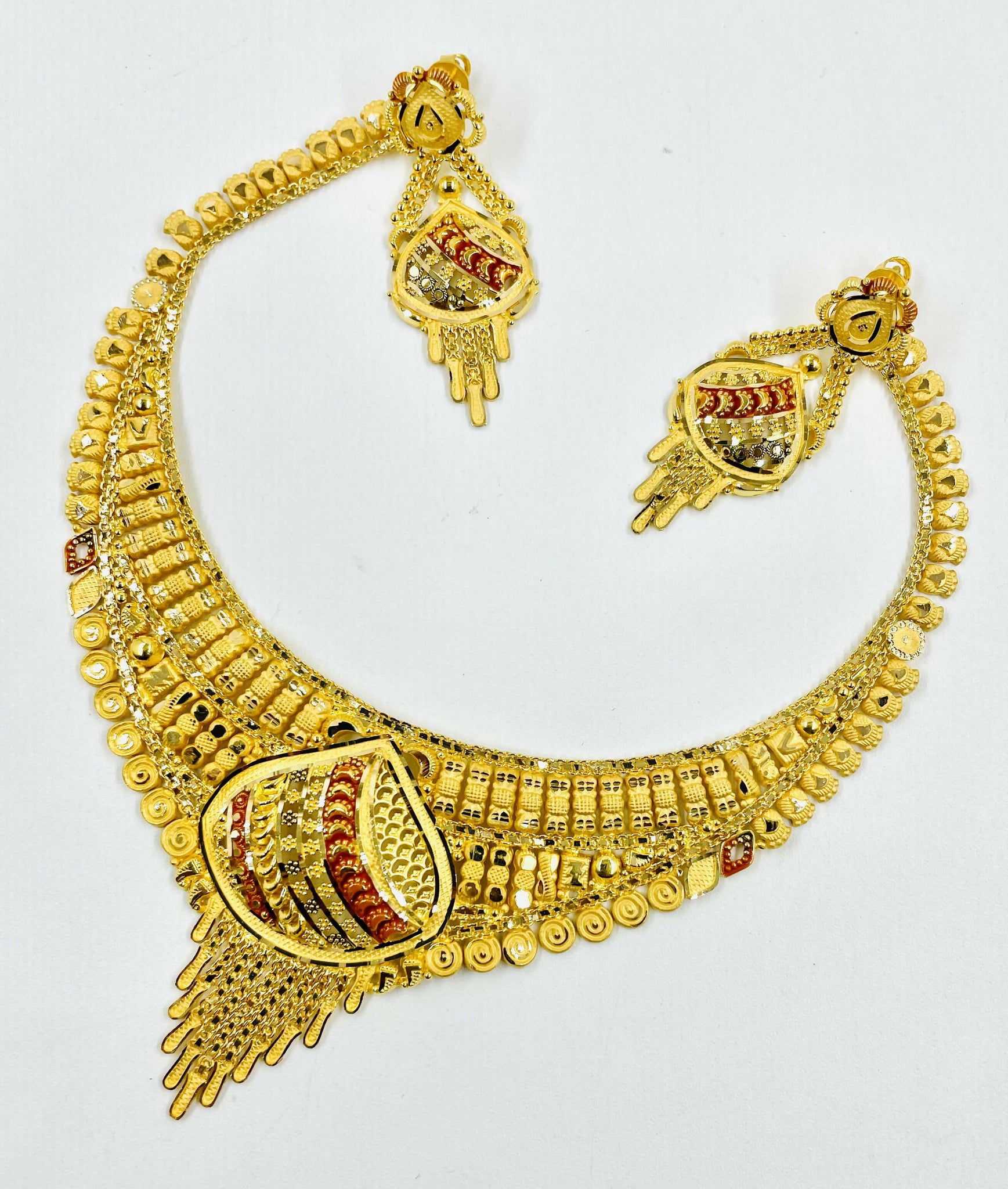 Gold Necklace Sarafa Bazar India