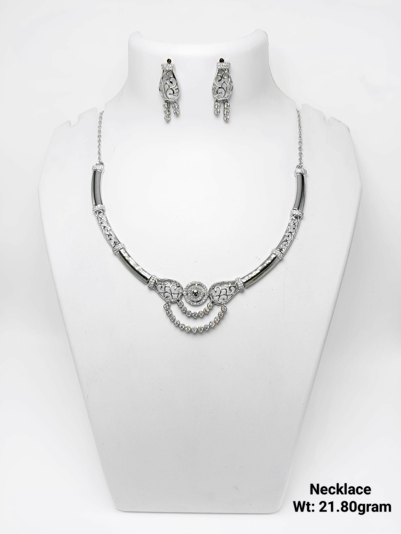 925 Silver Necklace Sarafa Bazar India