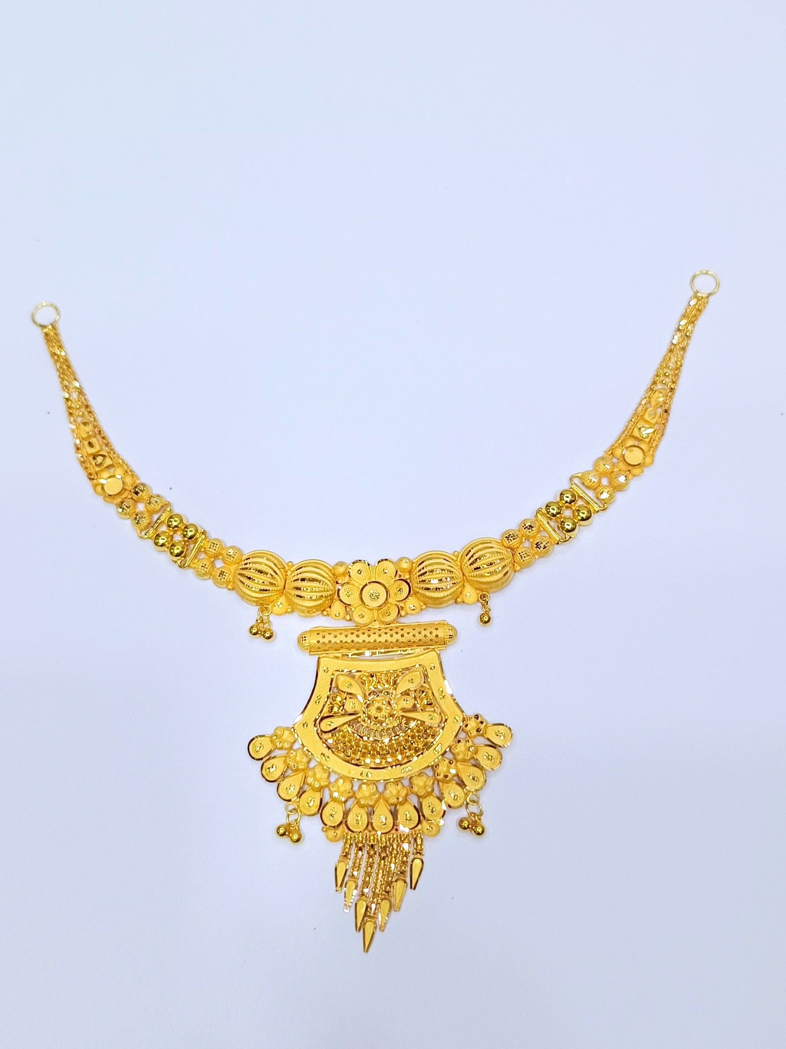 Gold Necklace Sarafa Bazar India