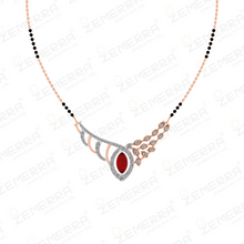 Timeless 14K Diamond Mangalsutra Necklace Sarafa Bazar India