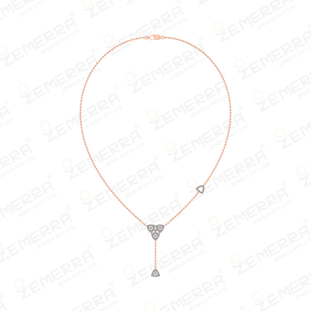 Elegant 14K Gold Pendants with Diamonds Sarafa Bazar India