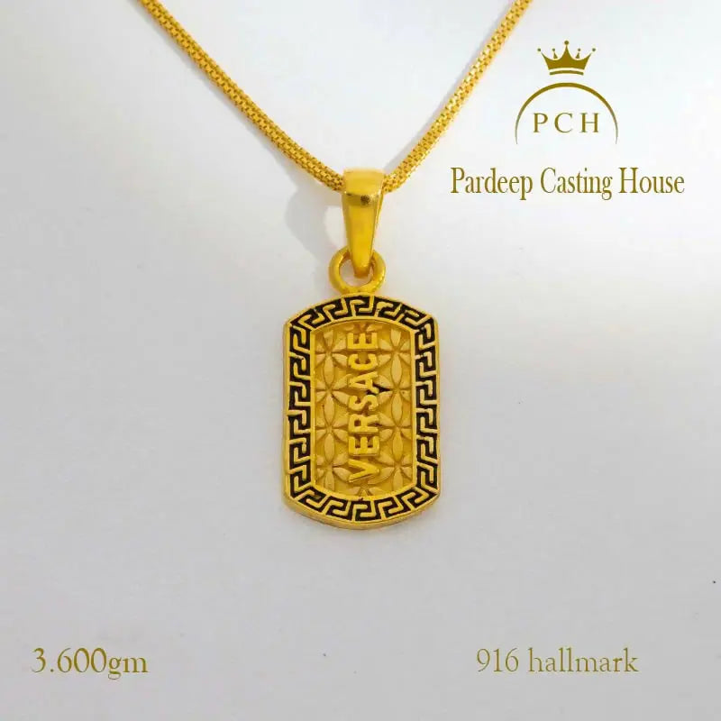 Versace Fashion Pendant Sarafa Bazar India