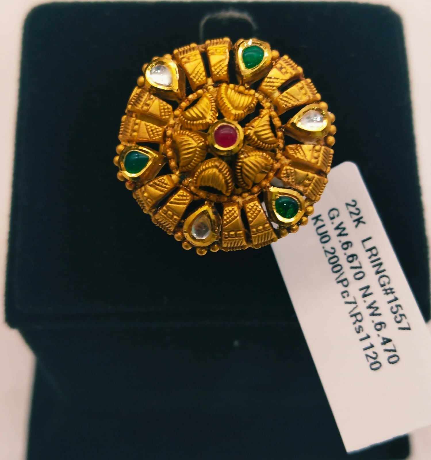 Antique Ladies Ring Sarafa Bazar India