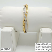Ovel Bracelet-10gm-2719/8 Sarafa Bazar India