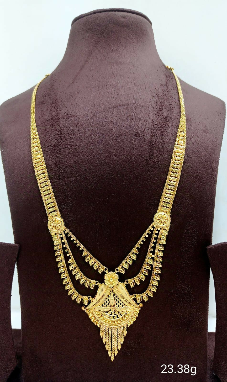 Gold Long Set Sarafa Bazar India