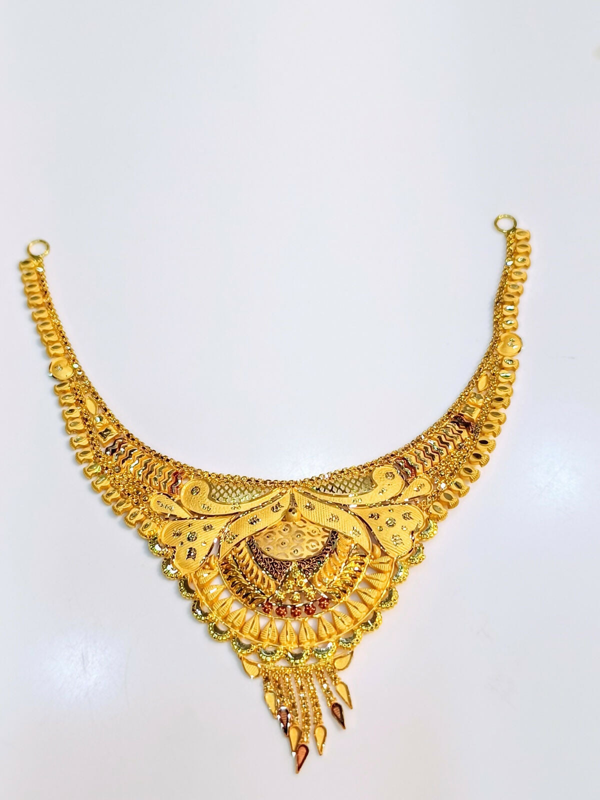 Gold Necklace Sarafa Bazar India