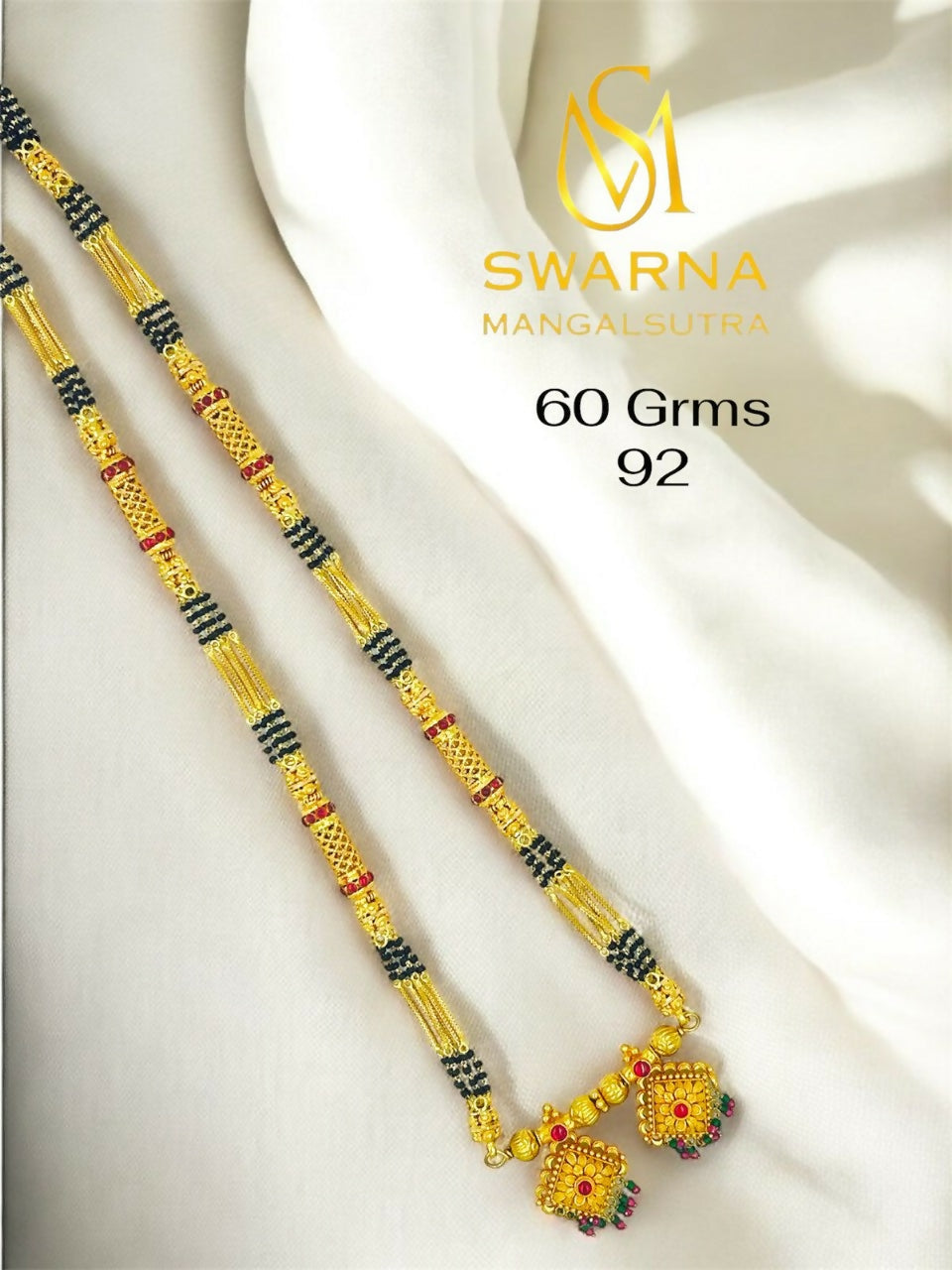 22kt Gold Mangalsutra Sarafa Bazar India