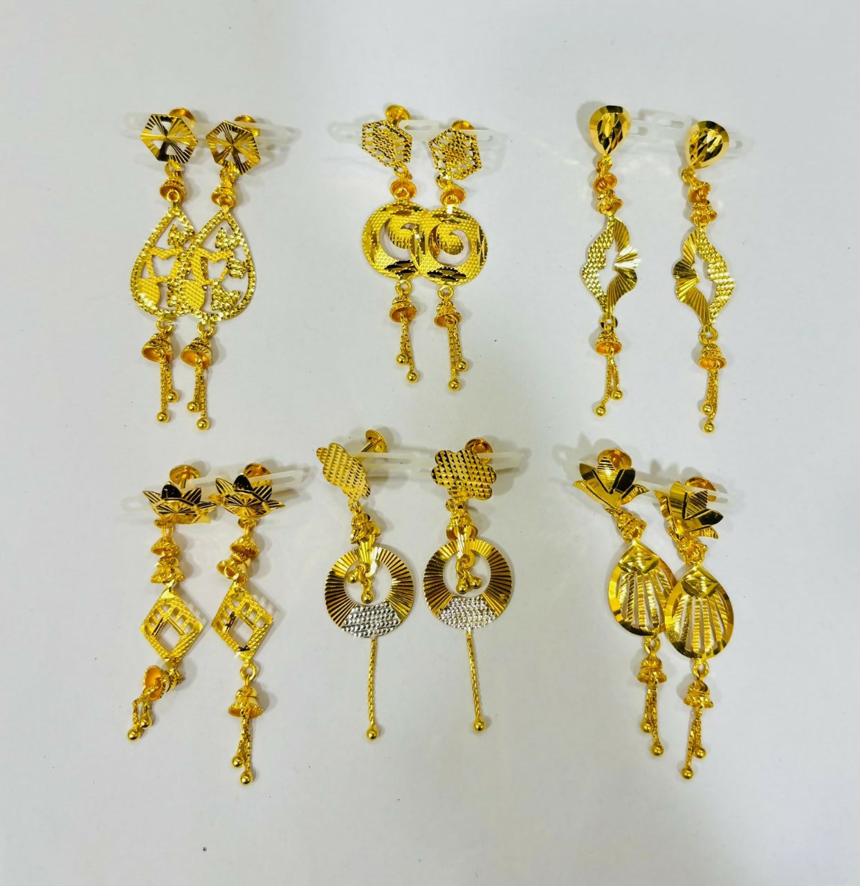 Gold Earrings Sarafa Bazar India