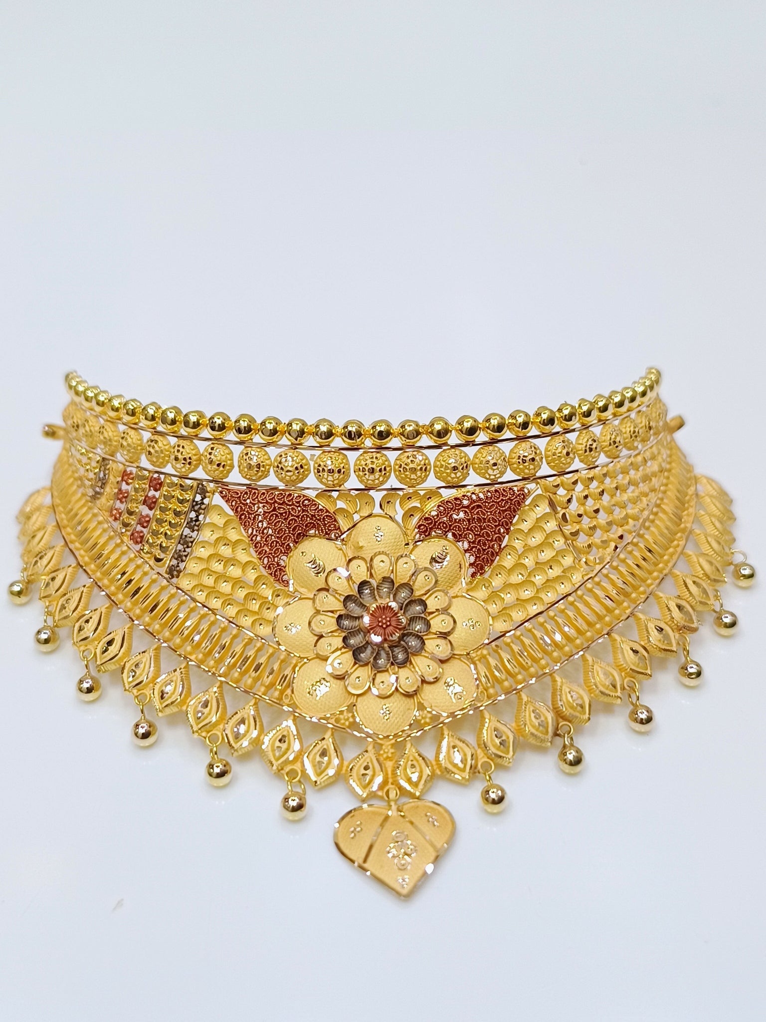 Gold Choker Sarafa Bazar India