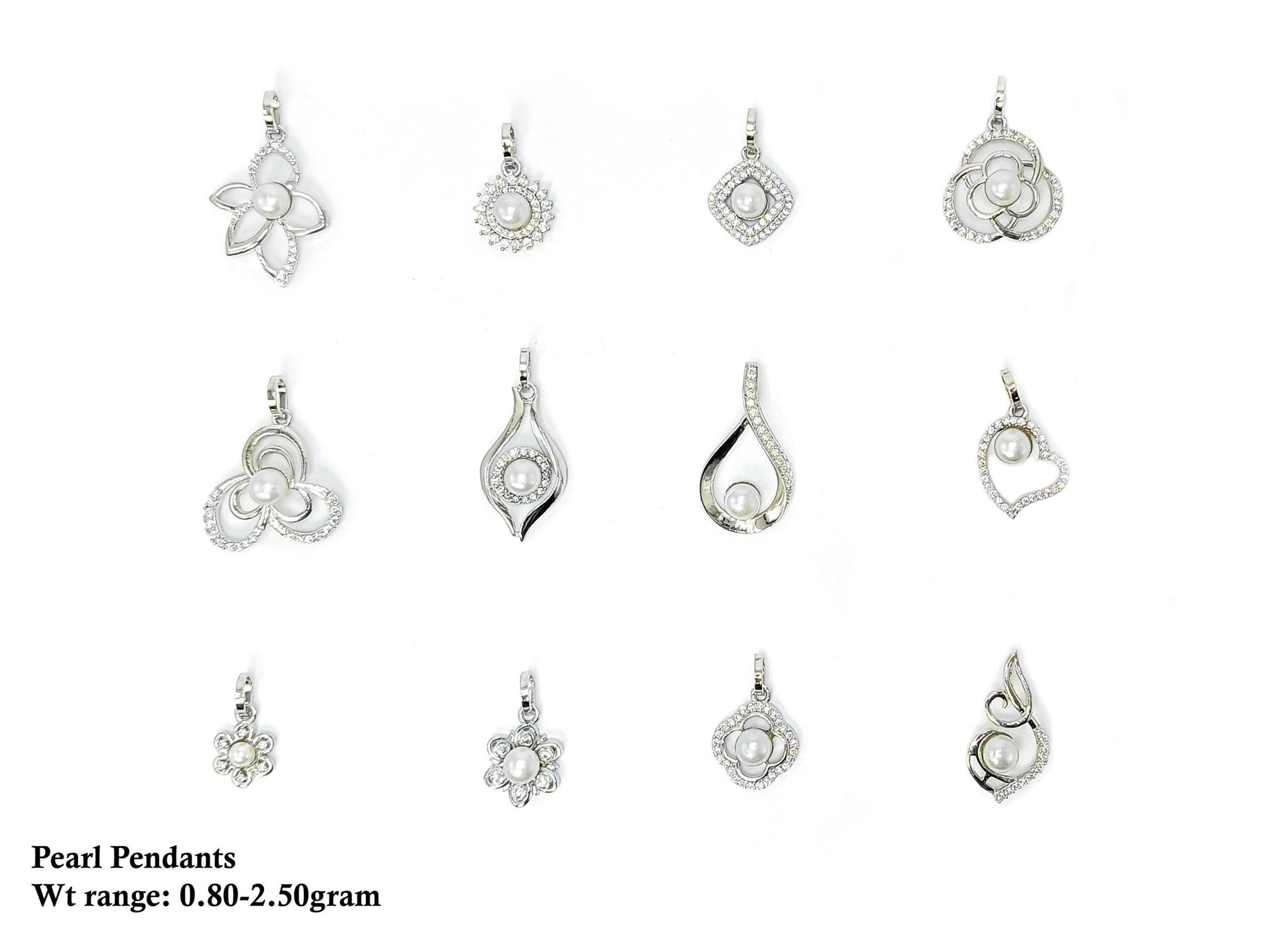 925 Silver Pearl Pendants Sarafa Bazar India