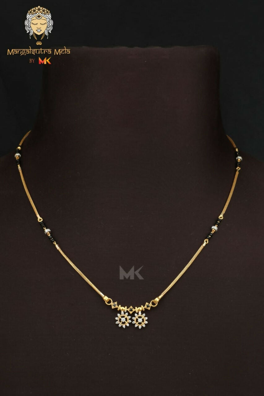 CZ Mangalsutra Sarafa Bazar India