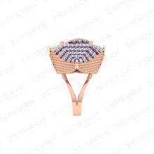 Women's 14K Gold diamond engagement ring Sarafa Bazar India