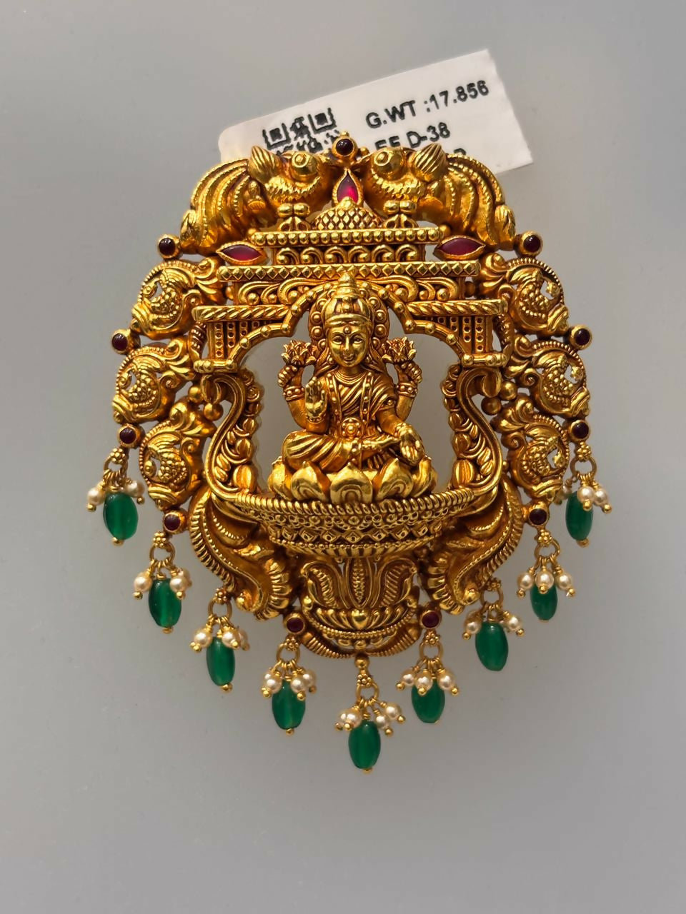 Antique Temple Pendants Sarafa Bazar India