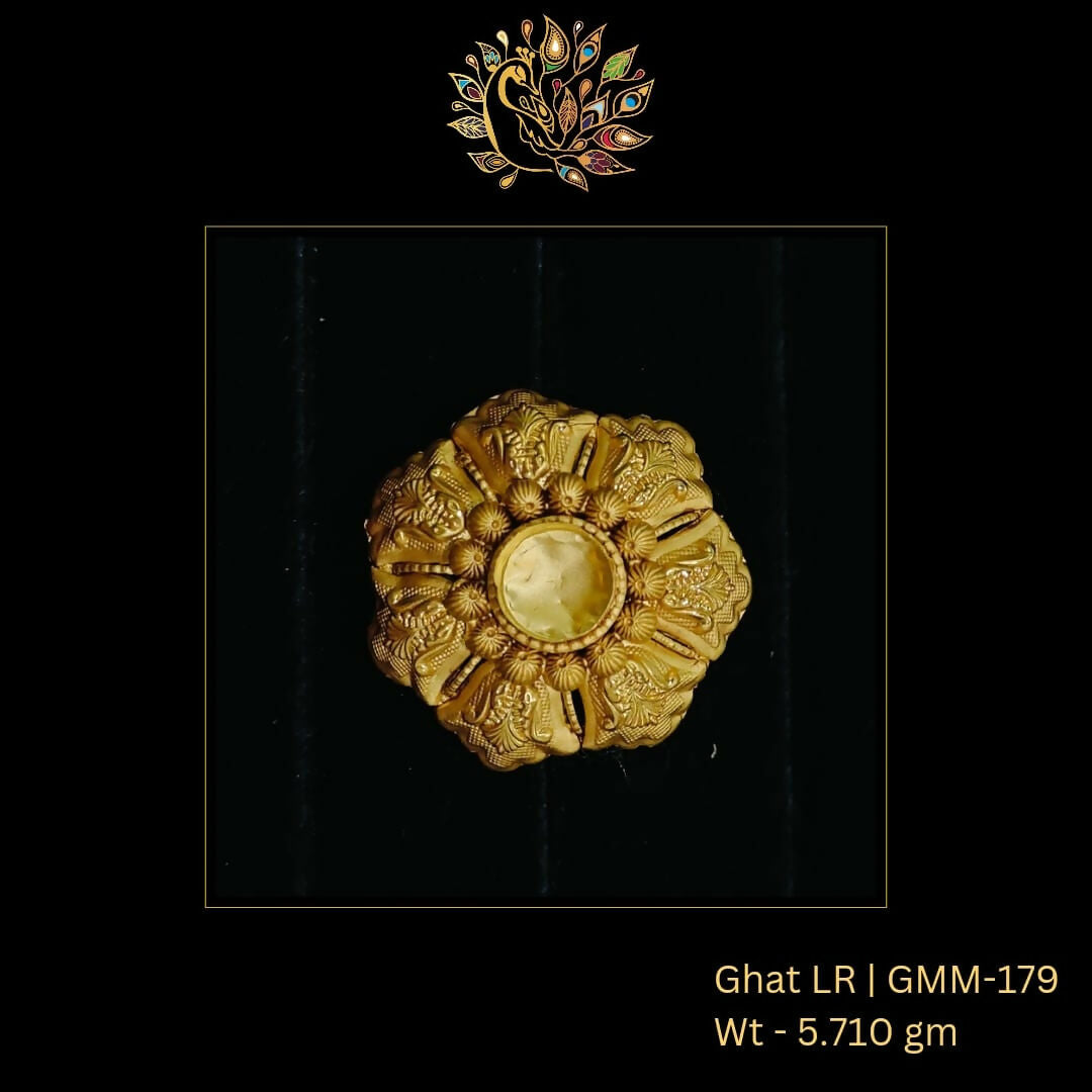 Antique Ghat Ladies Ring Sarafa Bazar India