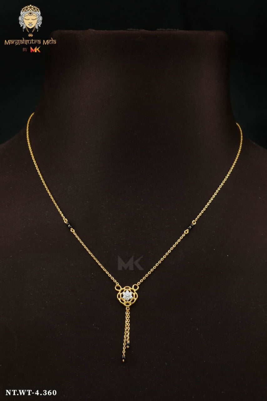 CZ Mangalsutra Sarafa Bazar India