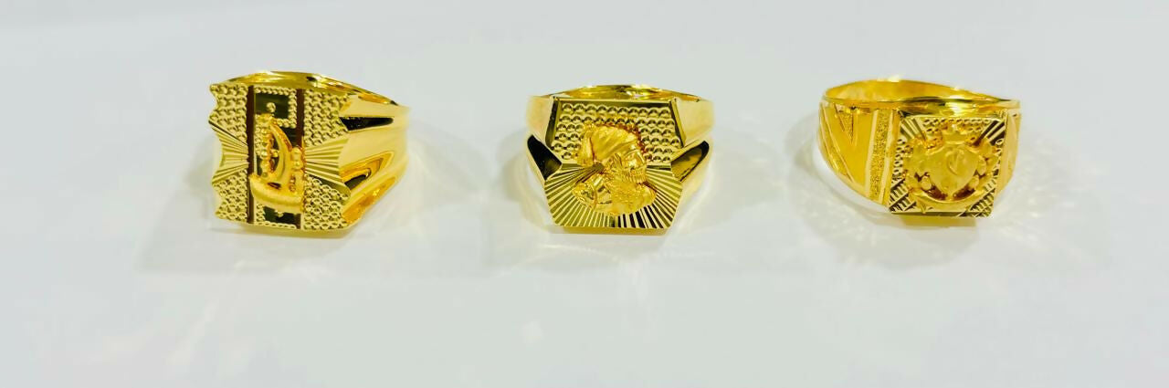 Handmade Gents Rings Sarafa Bazar India