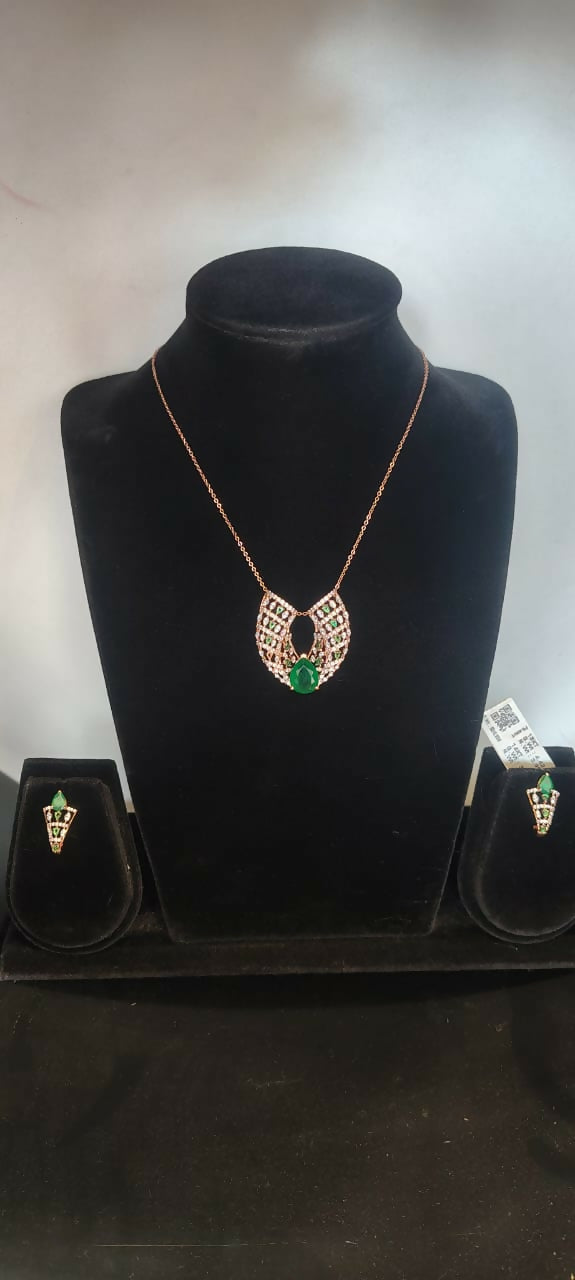 Diamond Chain Set Sarafa Bazar India