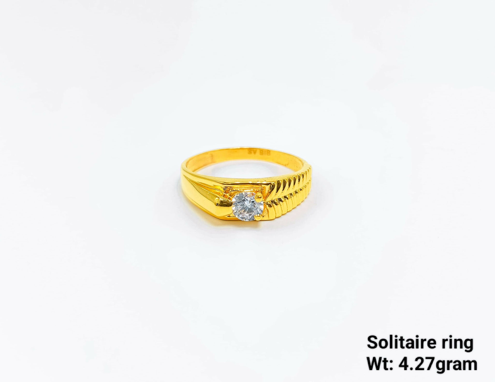 Solitaire Ring Sarafa Bazar India