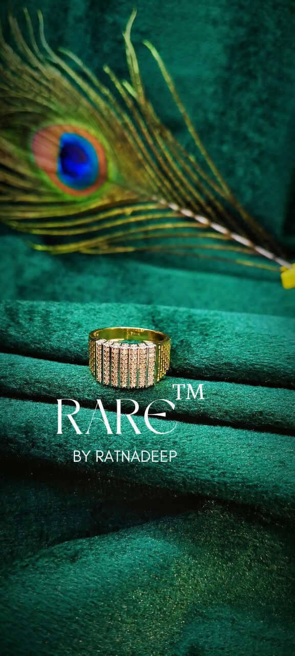 CZ Gents Ring Sarafa Bazar India