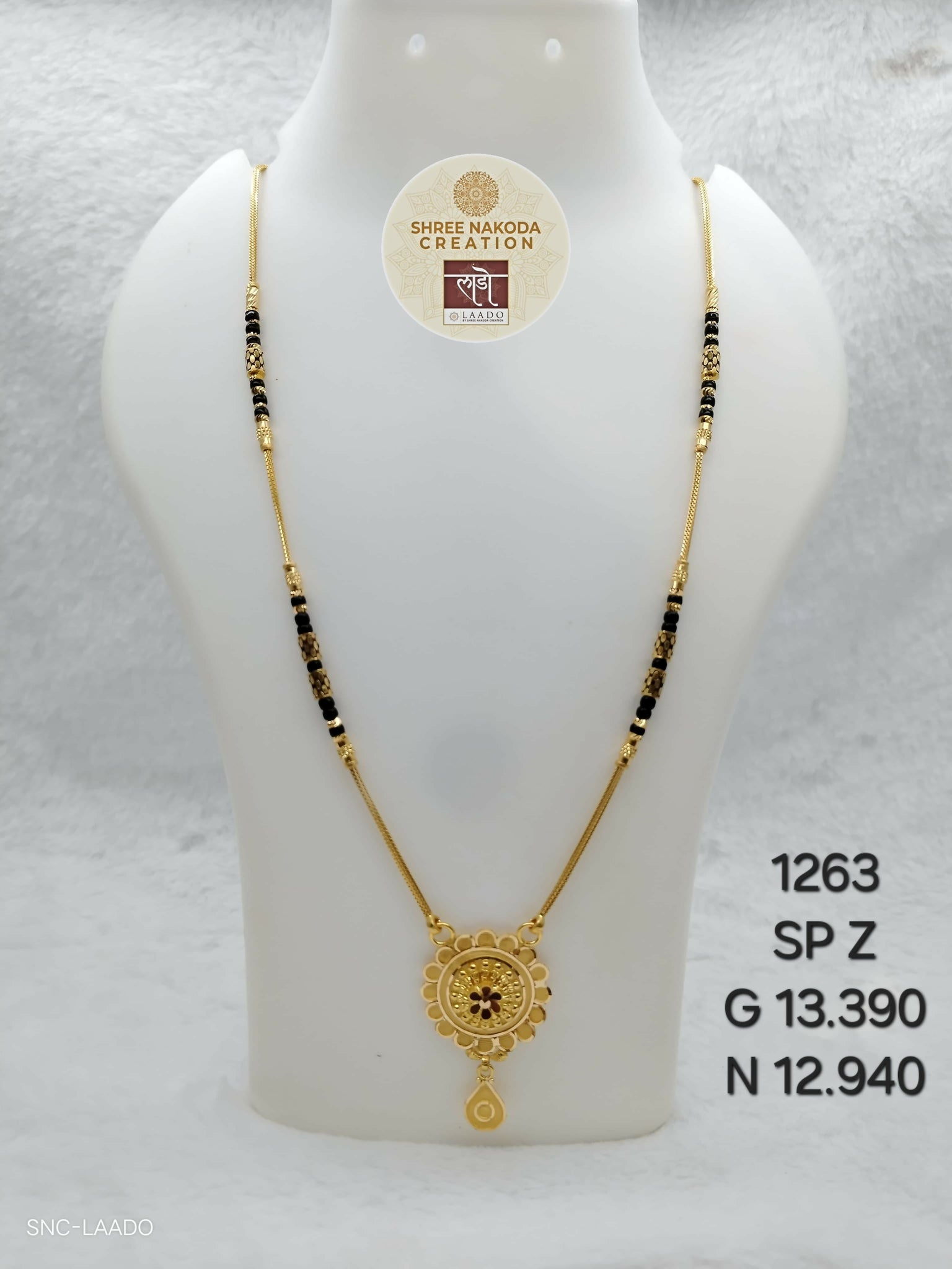 SP Z Mangalsutra Sarafa Bazar India