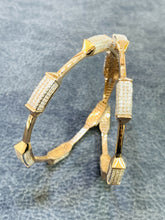 Rose Gold Hollow Bangles Sarafa Bazar India