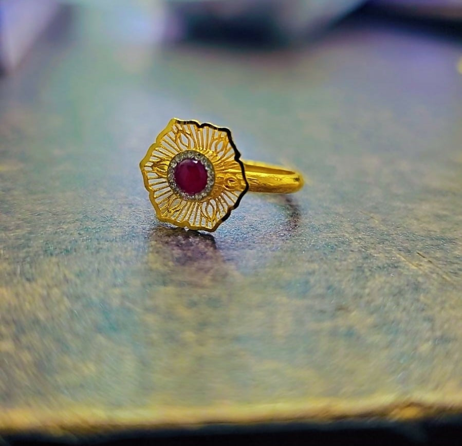 Swaroski Ring Sarafa Bazar India