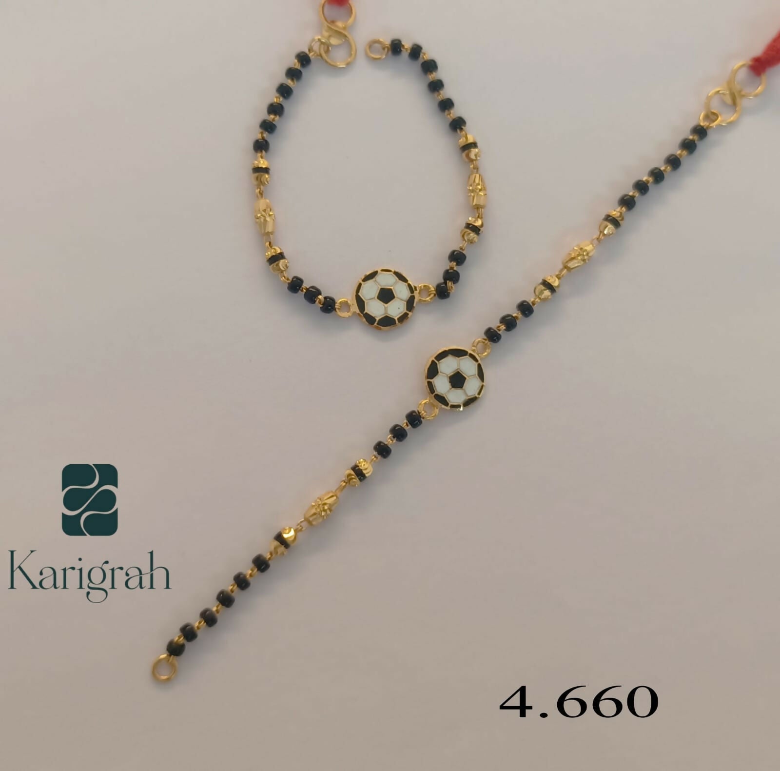 Kids Mangalsutra Bracelet Sarafa Bazar India