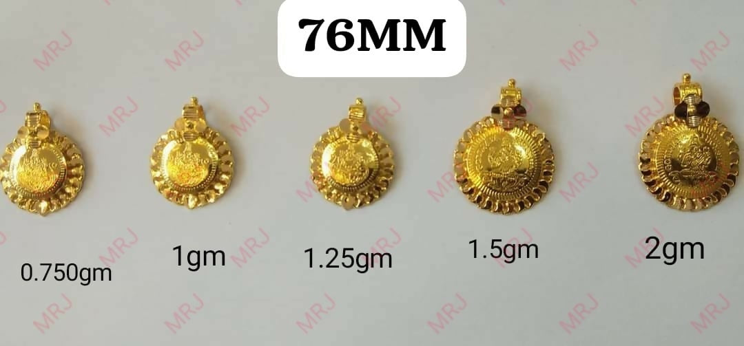 18kt God Pendants Sarafa Bazar India