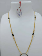 SHORT GOLD MANGALSUTRA Sarafa Bazar India