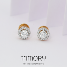 14kt Lab Grown Diamond Earrings Sarafa Bazar India