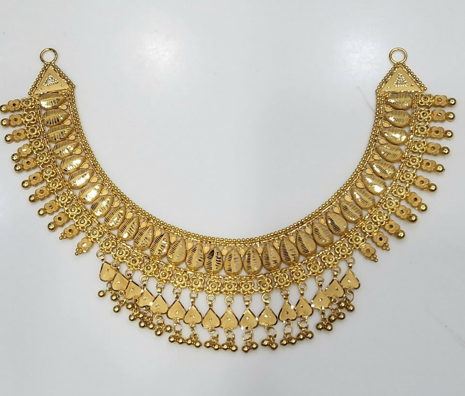 Gold Necklace Sarafa Bazar India