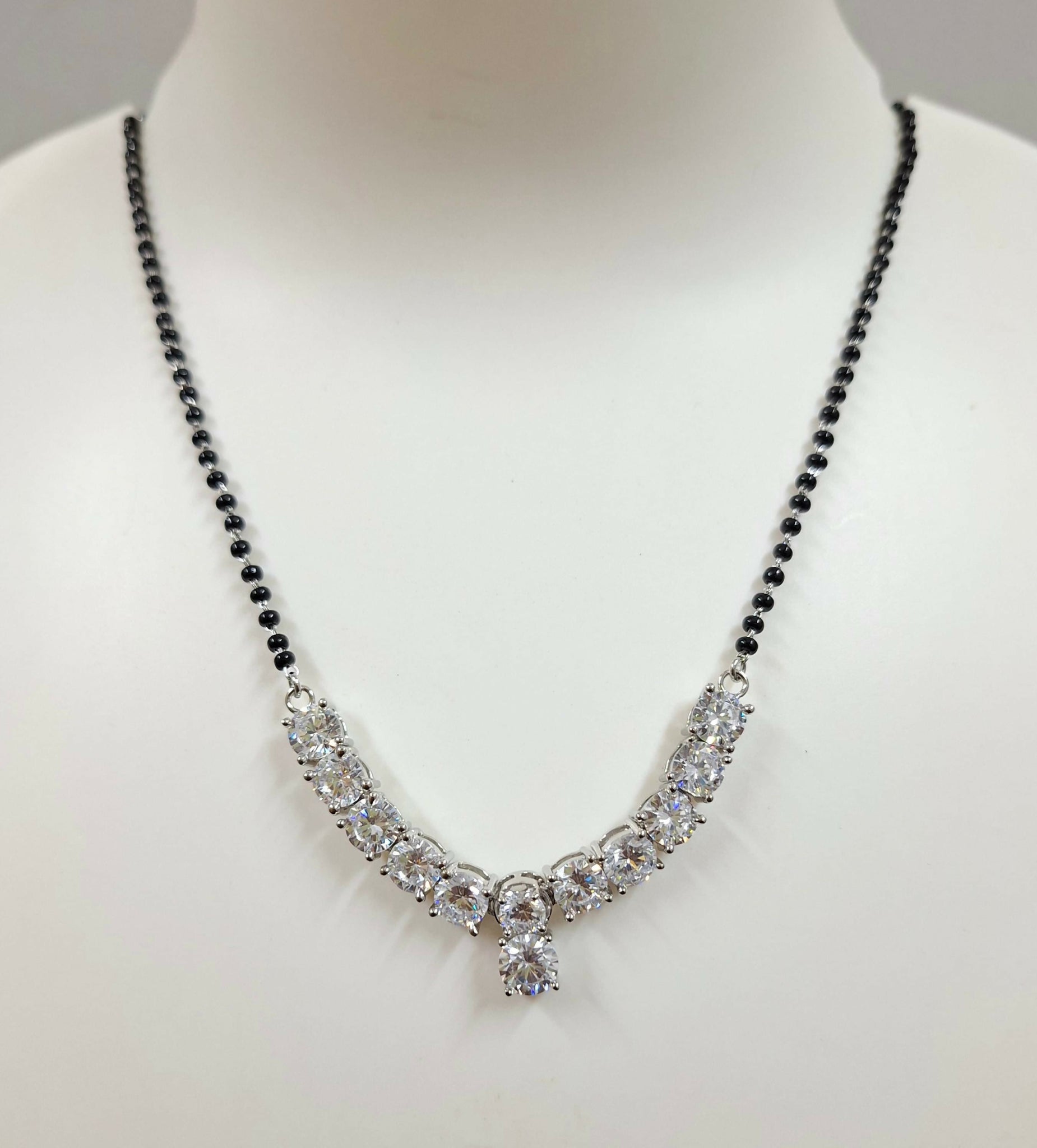 925 Silver Mangalsutra Sarafa Bazar India