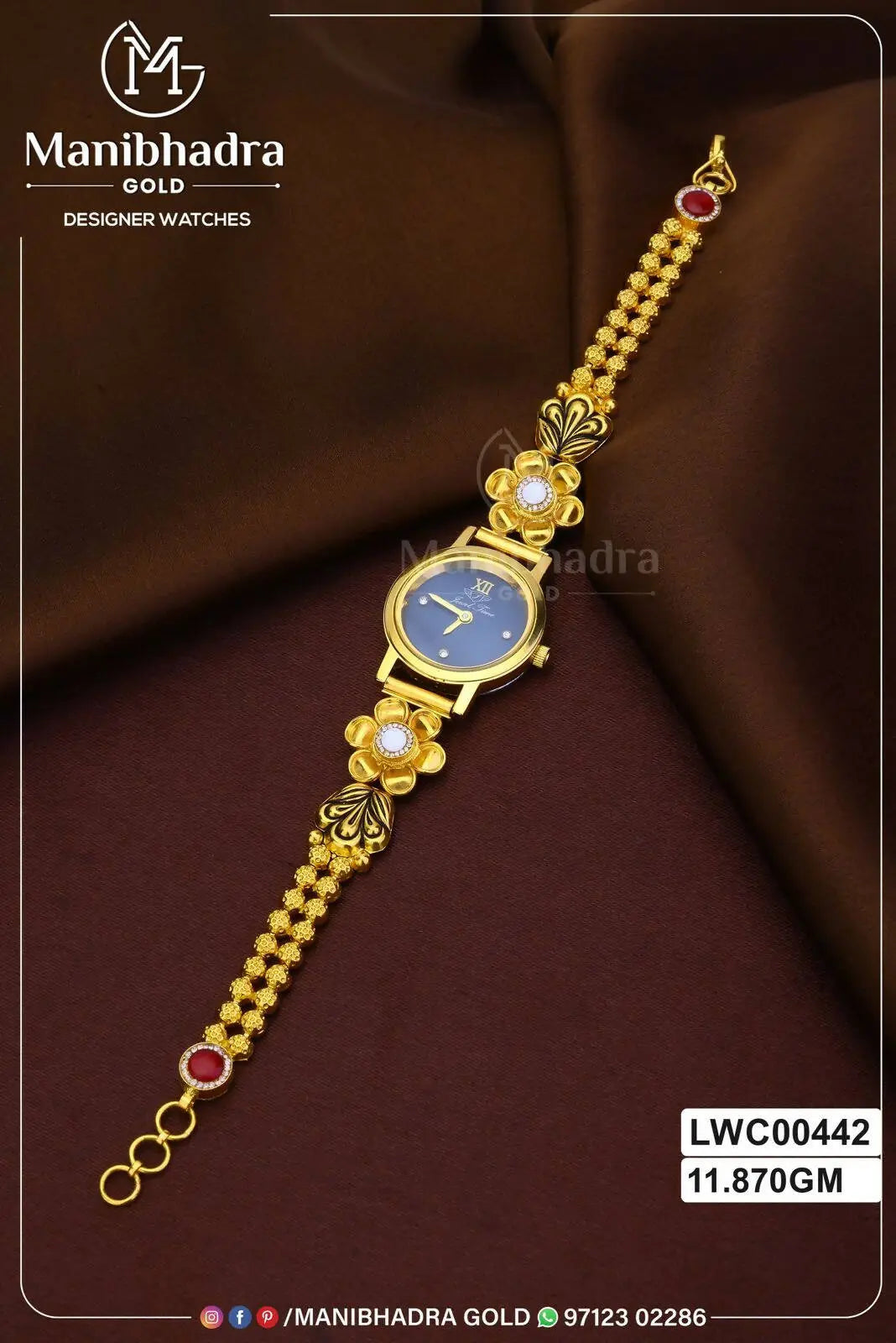Yellow Gold Antique Watch Sarafa Bazar India