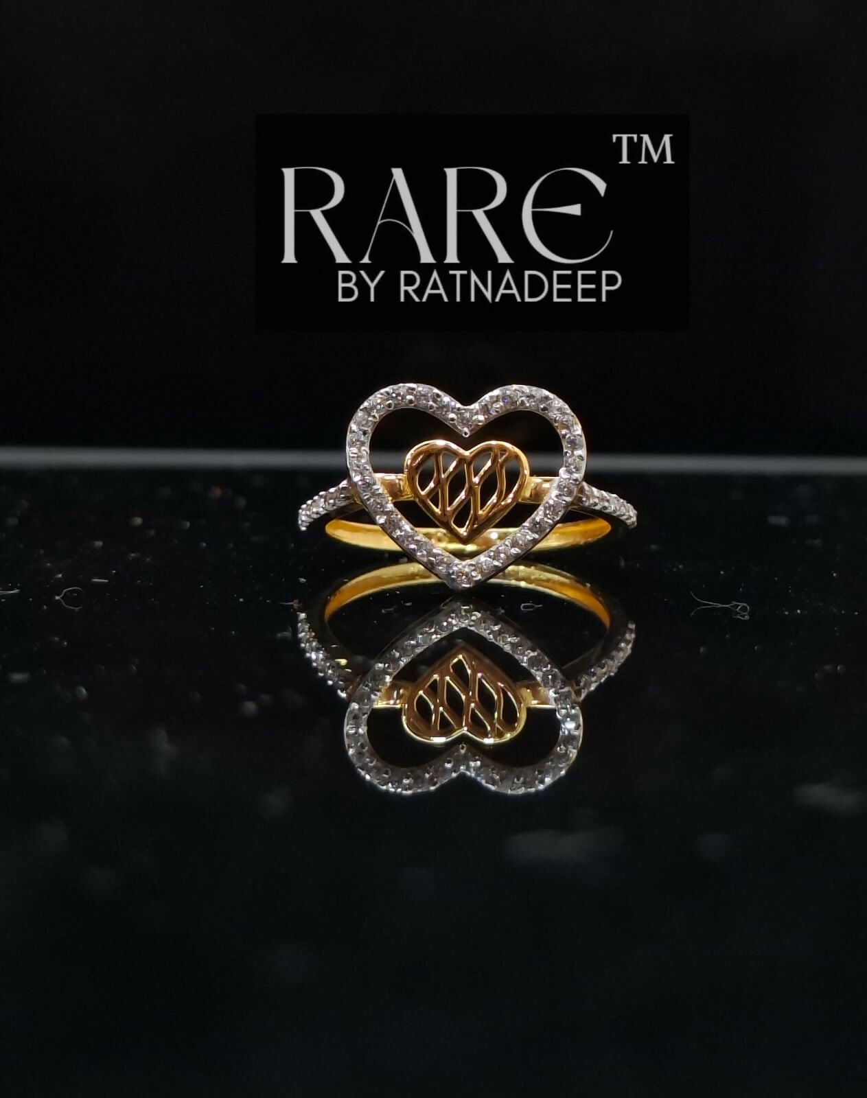 CZ Ladies Ring Sarafa Bazar India