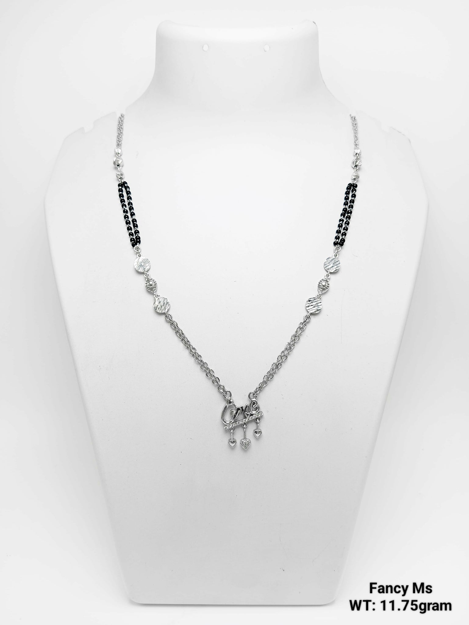 925 Silver Sunera Necklace Sarafa Bazar India