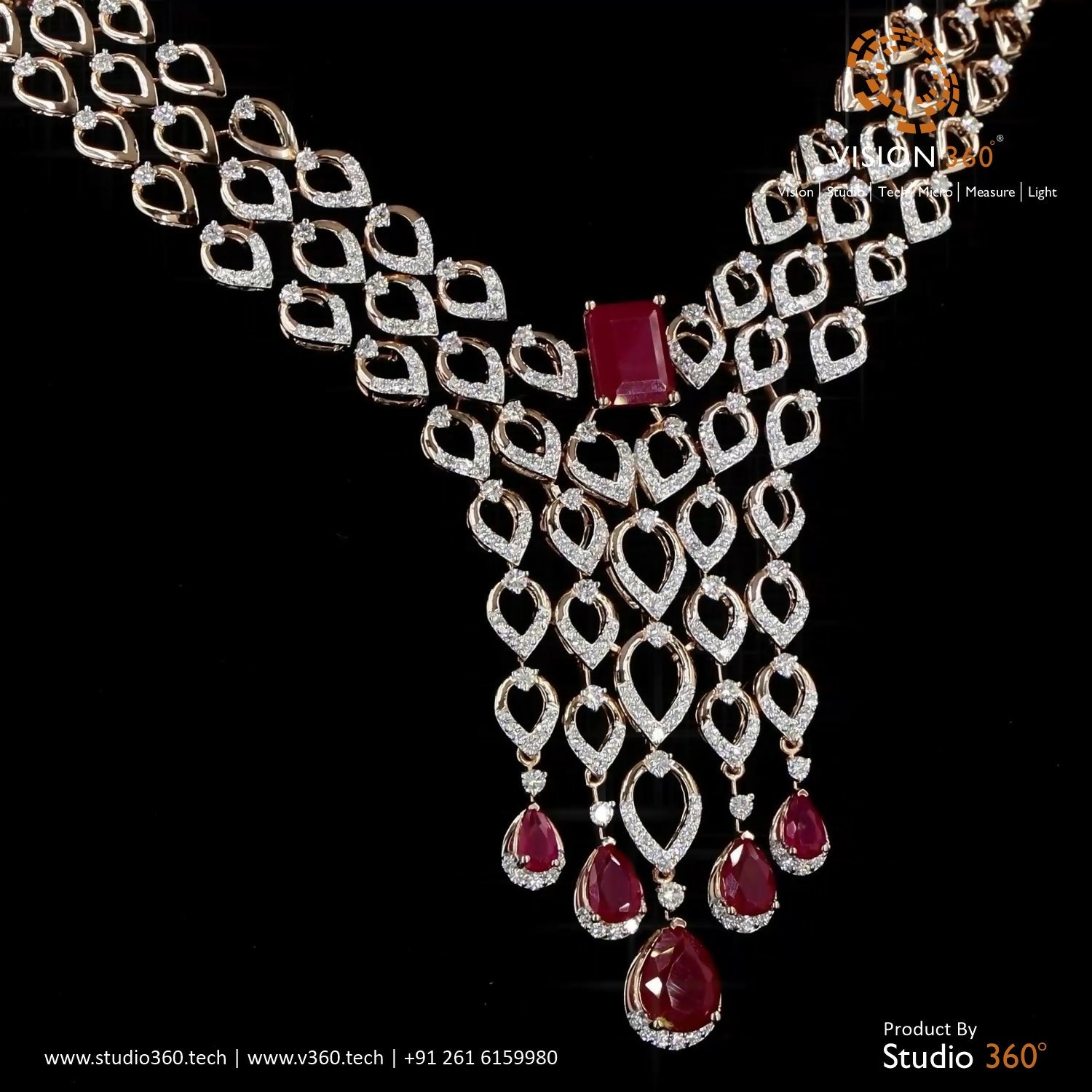 Diamond Necklace Sarafa Bazar India